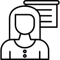Teacher Line Icon