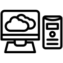 Computer Line Icon