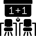 Classroom Glyph Icon