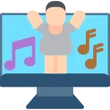 Dance Flat Icon
