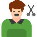Hairdresser Flat Icon