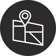 Map Inverted Icon