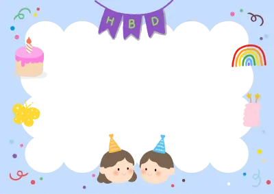 생일축하편지지