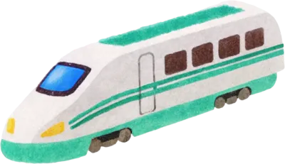 Modern Cartoon Train  Fast and Clean Public Transit for Kids