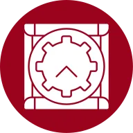 History Glyph Circle Icon