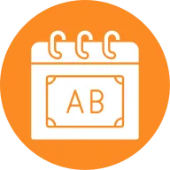 Classroom Glyph Circle Icon