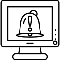 Computer Warning Icon