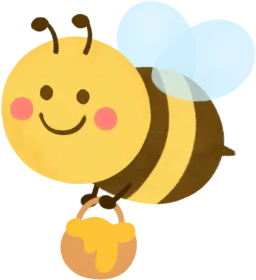 꿀따오는 귀여운 꿀벌