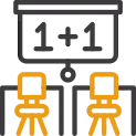 Classroom Two Color Icon