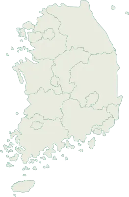 대한민국지도