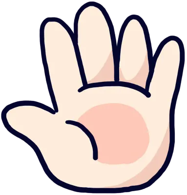 Palm of the hand