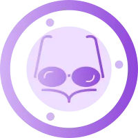 Reading Glasses Glyph Griedent Icon