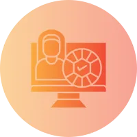 Physical Education Gradient Circle Icon