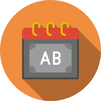 Classroom Flat Shadow Icon