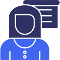 Teacher  Solid Two Color Icon