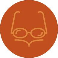 Reading Glasses Line Multi color Icon