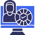 Physical Education  Solid Two Color Icon