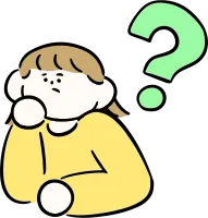 마루가족 유리씨 턱을 괴고 고민하고 있는 모습