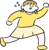 마루가족 유리씨 땀을 흘리며 달려가는 모습