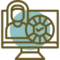 Physical Education Linear Circle Icon