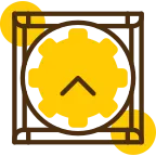 History Yellow Lieanr Circle Icon