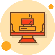 Cooking Filled Shadow Cirlce Icon