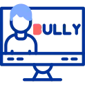 E-bullying Color Filled Icon