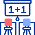 Classroom Color Filled Icon