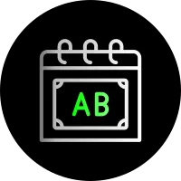 Classroom Dual Gradient Circle Icon