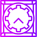 History Linear Gradient Icon
