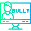 E-bullying Linear Gradient Icon