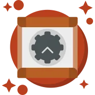 History Tailed Color Icon