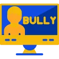 E-bullying Flat Two Color Icon