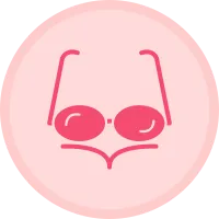 Reading Glasses Multicolor Circle Icon