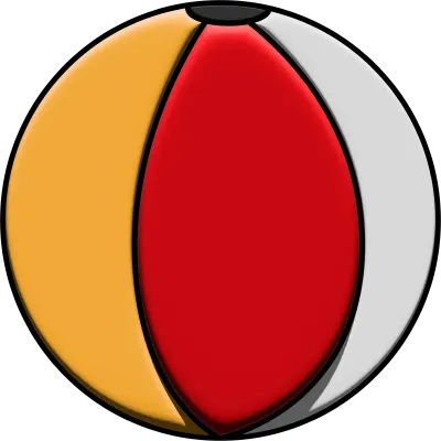 beachball-red