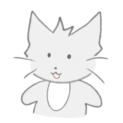 고양이 앞모습