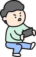 게임하는아이 1