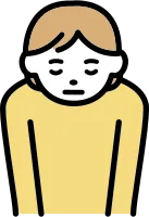 고개를 숙여 인사하는 모습