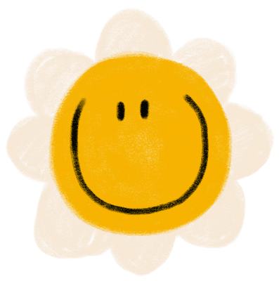 꾸미기템 꽃 리본 스마일 눈사람