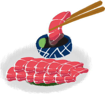 참치회