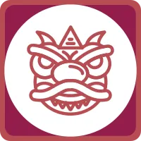 Chinese Lion Dance Icon