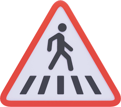 Pedestrian Crossing Sign