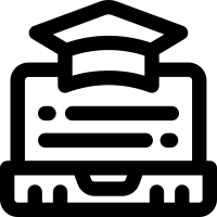 laptop line icon. Clean and minimalist icon for websites and mobile apps.