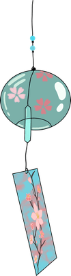 일본 유리 풍경