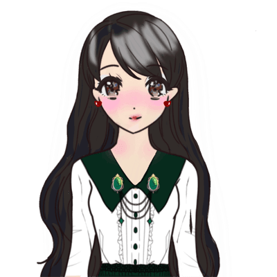 anime school girl