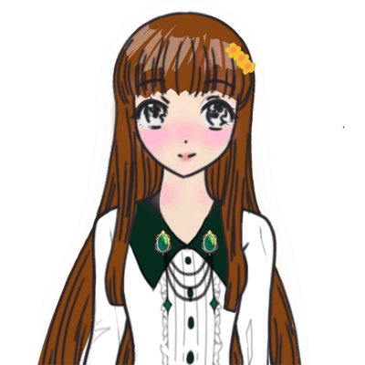 anime school girl