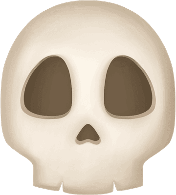 Halloween skull