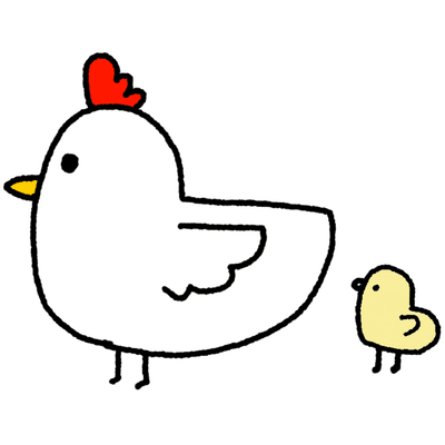 닭과 병아리