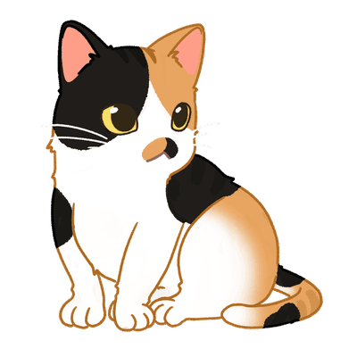 앉아있는 고양이