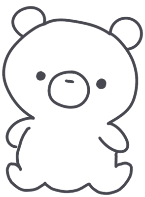 귀여운 곰 캐릭터